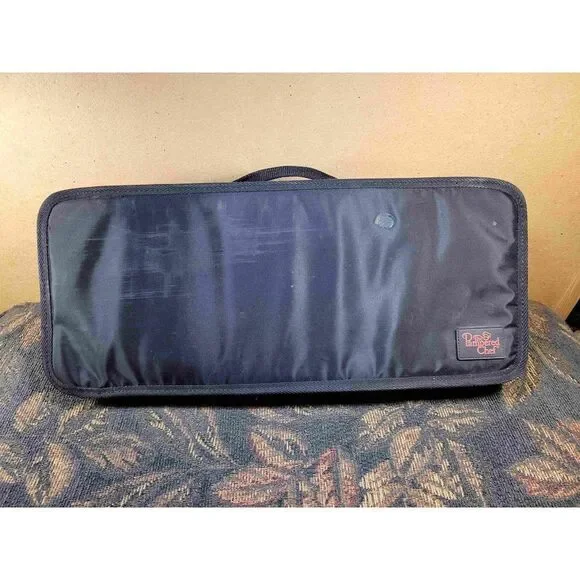 Pampered Chef BBQ Tool Set with Glove and Zippered Case